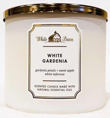 Bath & Body Works, White Barn 3-Wick Candle w/Essential Oils - 14.5 oz - New Core Scents! (White ... | Amazon (US)