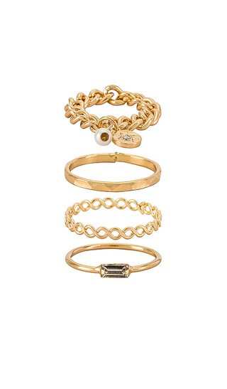 CONJUNTO DE ANILLOS BLING IT ON | Revolve Clothing (Global)