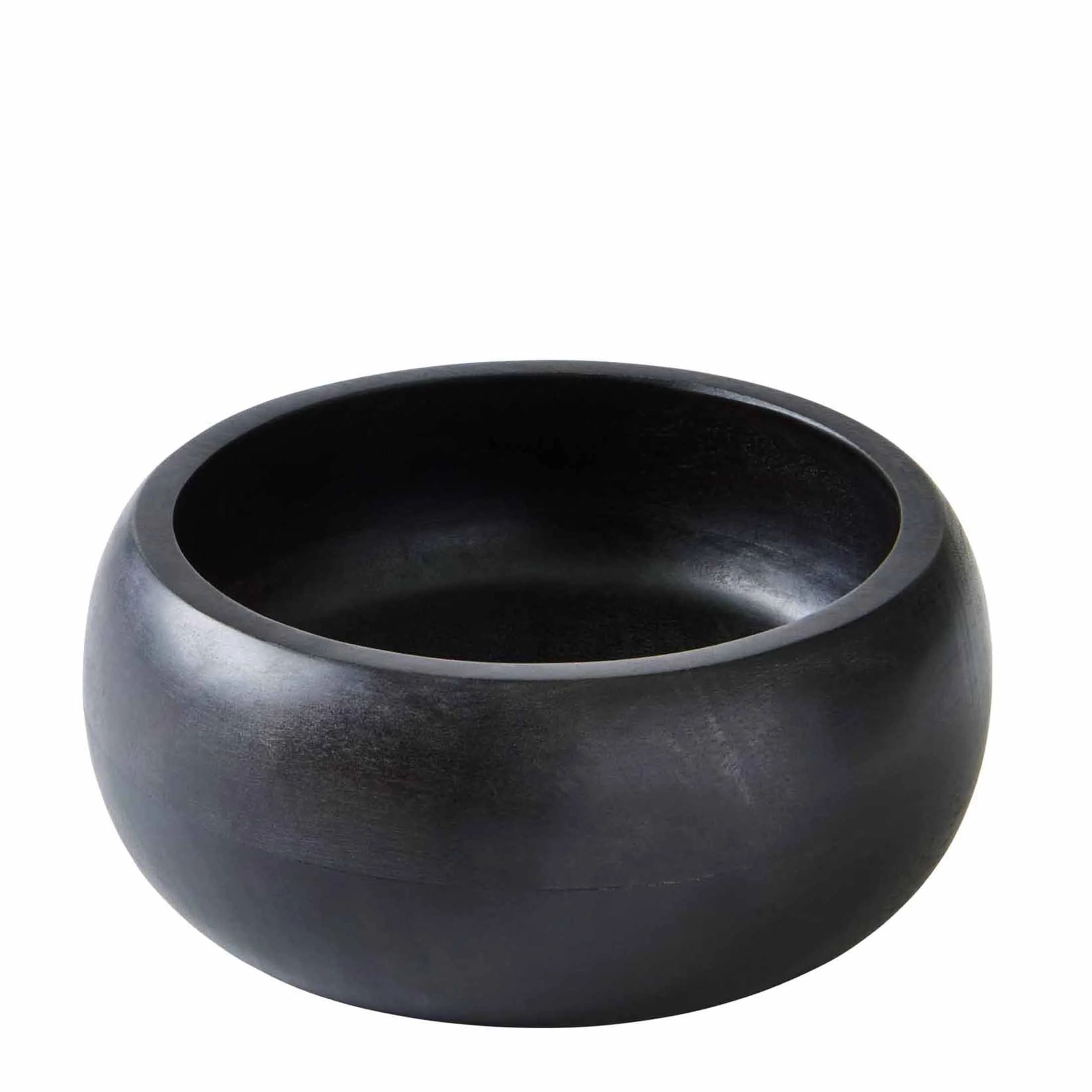 Better Homes & Gardens Medium Wood Serving Bowl, Black | Walmart (US)