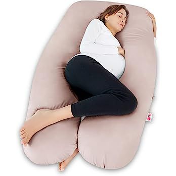 Meiz Pregnancy Pillow, Cooling Pregnancy Pillows for Sleeping, Maternity Body Pillow for Pregnant... | Amazon (US)