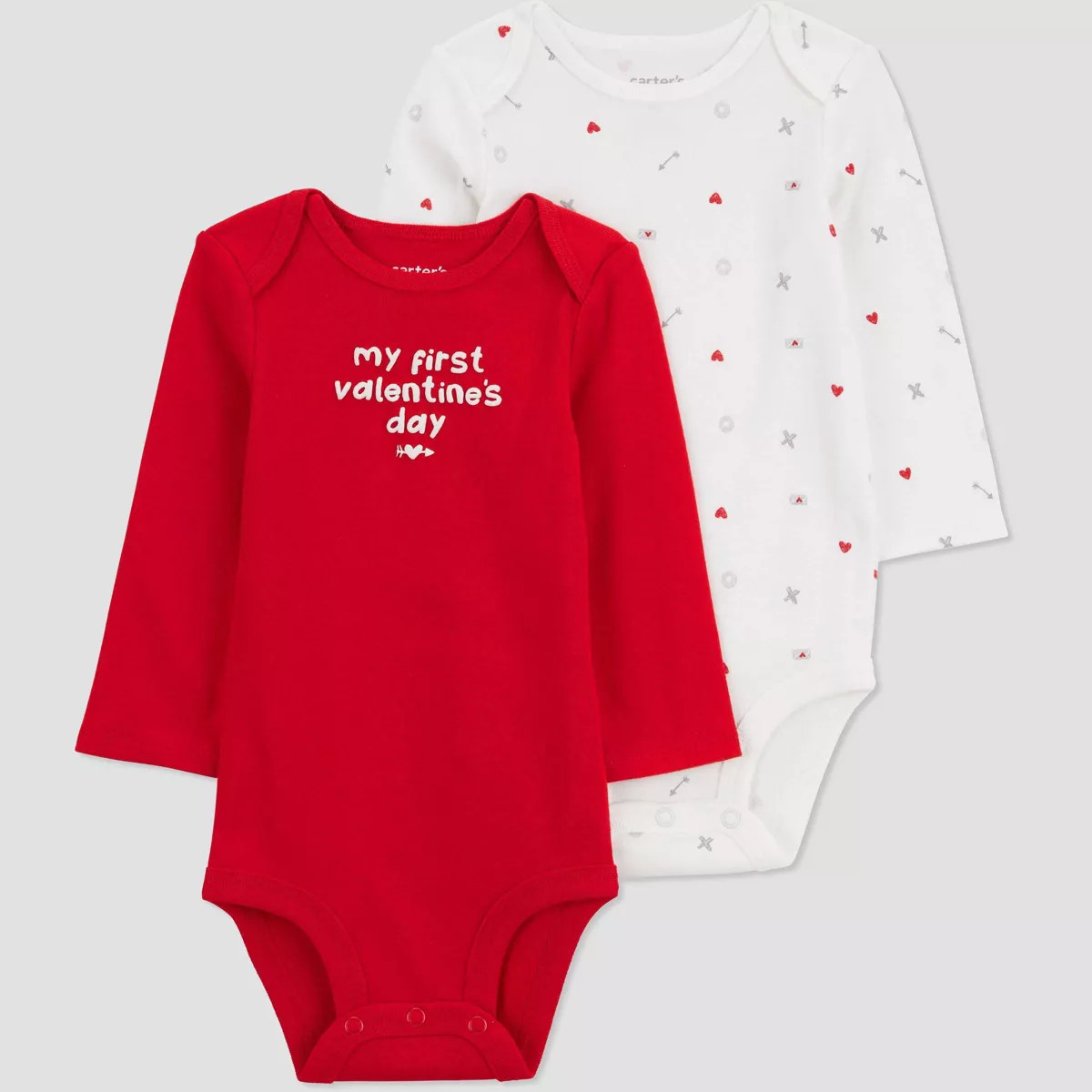 Carter's Just One You® Baby 2pk️ My First Val Day Bodysuit | Target