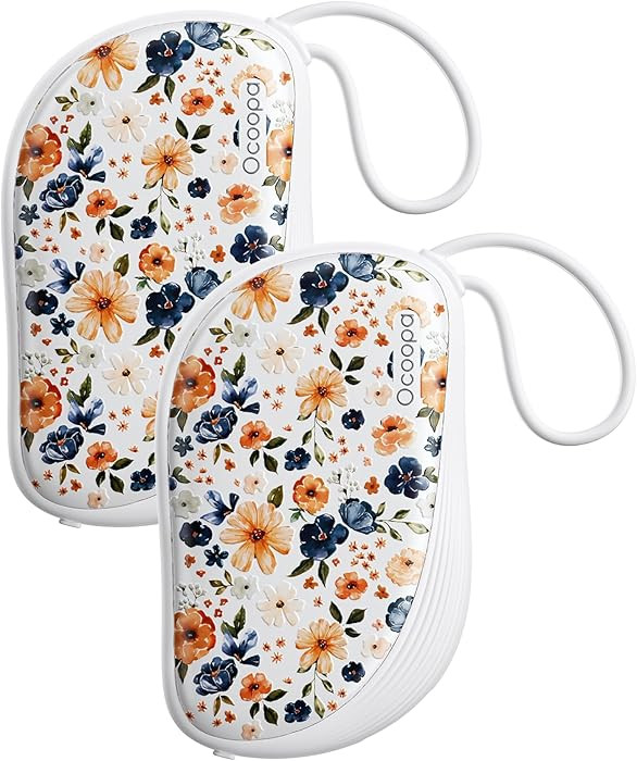 OCOOPA Hand Warmers Rechargeable 2 Pack, Ultra Slim Electric Hand Warmers, Portable Pocket Heater... | Amazon (US)