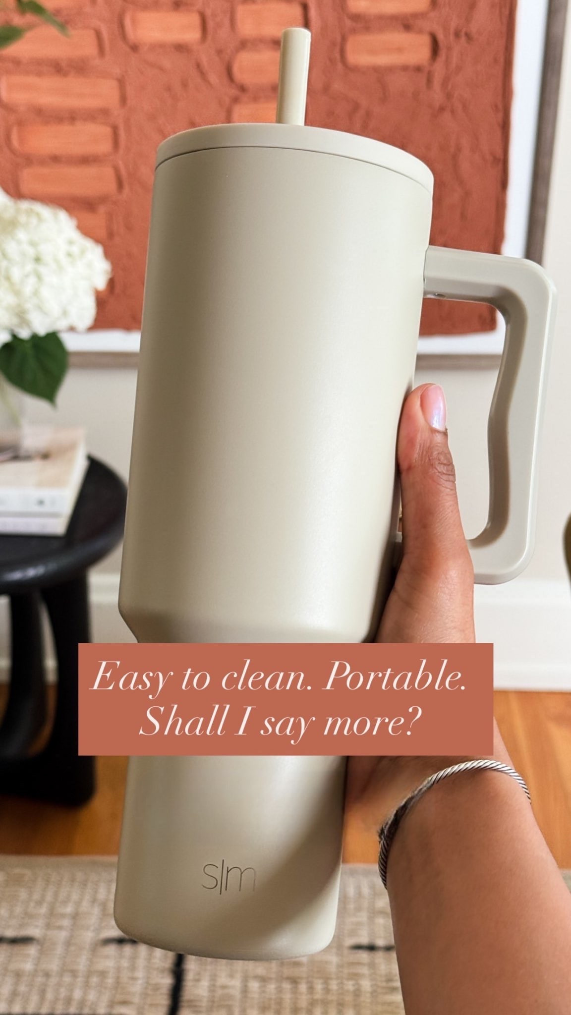 This tumbler is easy to clean. Portable. Shall I say more? On sale for 35% off for Amazon Prime Day!

#LTKFindsUnder50 #LTKSaleAlert #LTKSeasonal