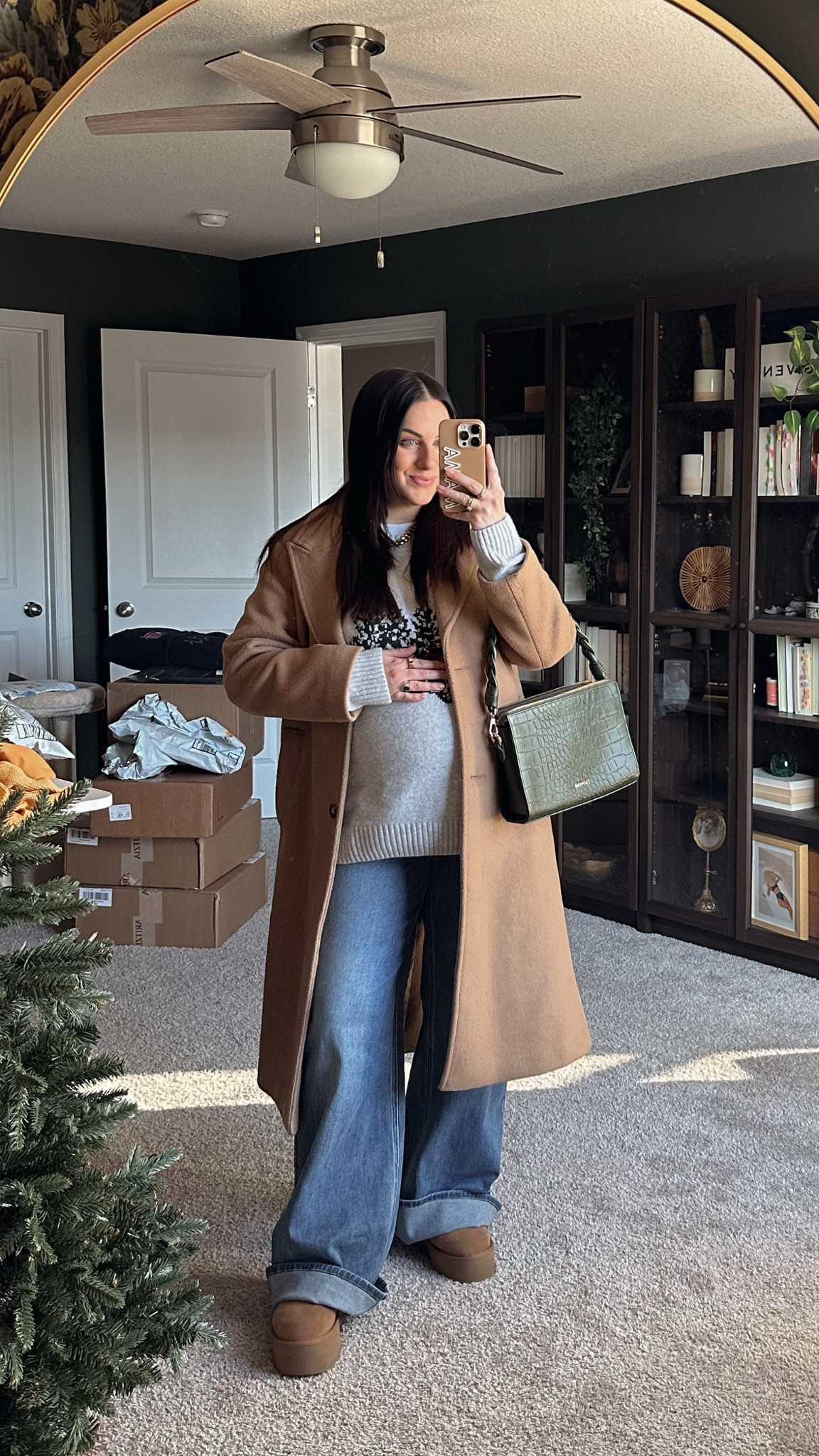 sweater 25% off + 15% off with code CYBERAF - wearing L. coat also on sale with code CYBERAF & comes in petite sizes! wearing MP here.

jeans 30% off with code BLACKFRIDAY | got my pre pregnancy size (28)



#LTKStyleTip #LTKBump #LTKCyberWeek