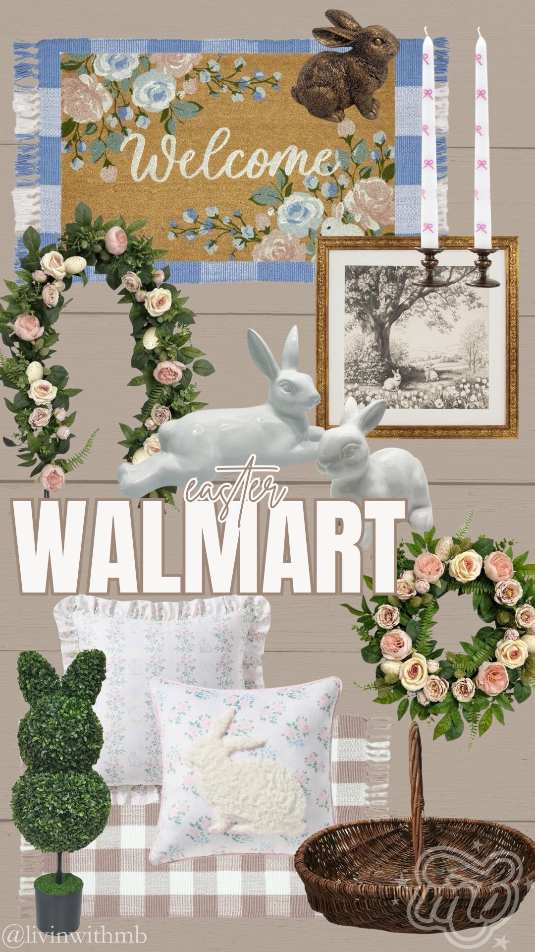 NEW Easter decor from My Texas House at Walmart! 🌷

#LTKHome #LTKSeasonal
