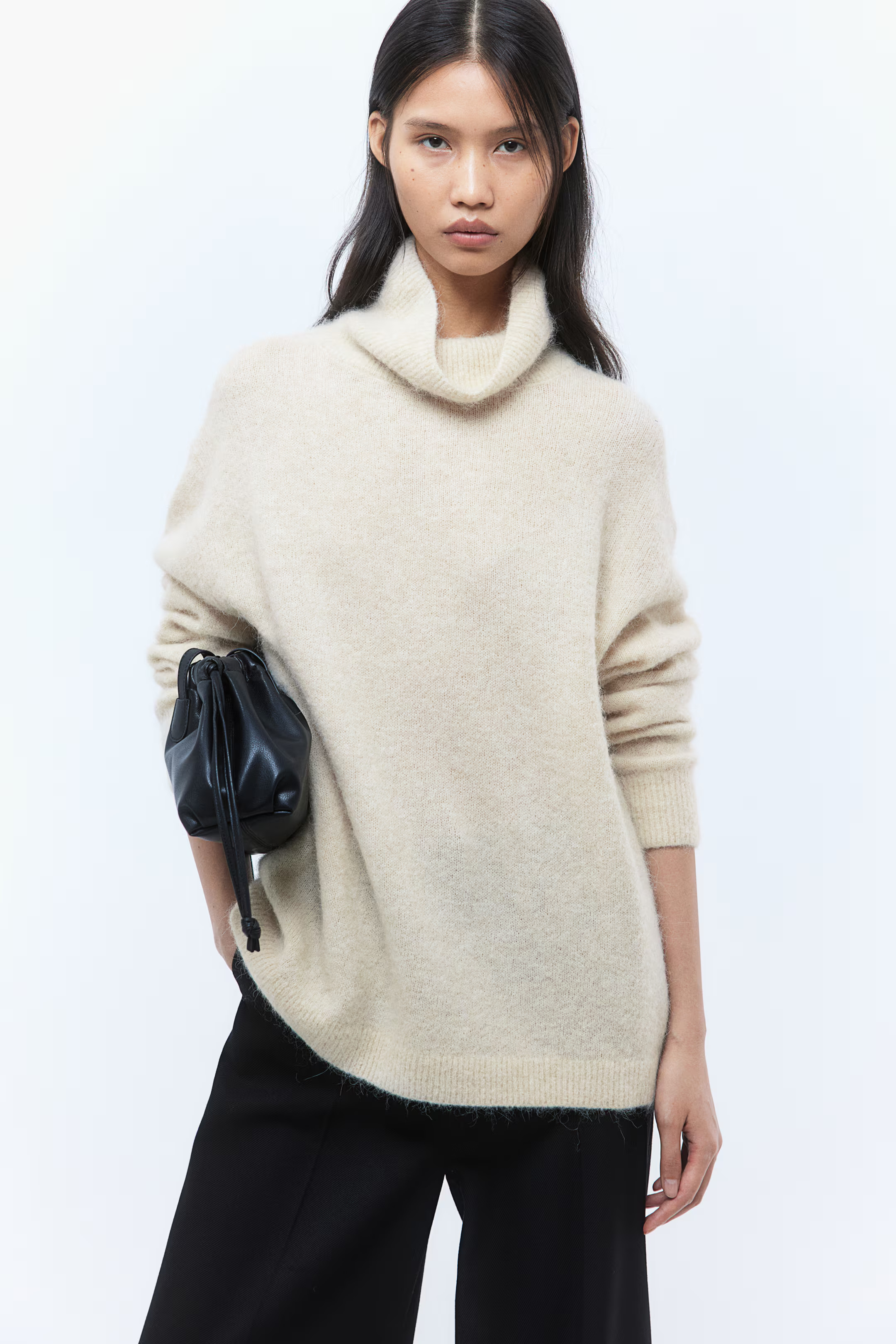 Alpaca-blend turtleneck jumper | H&M (UK, MY, IN, SG, PH, TW, HK)