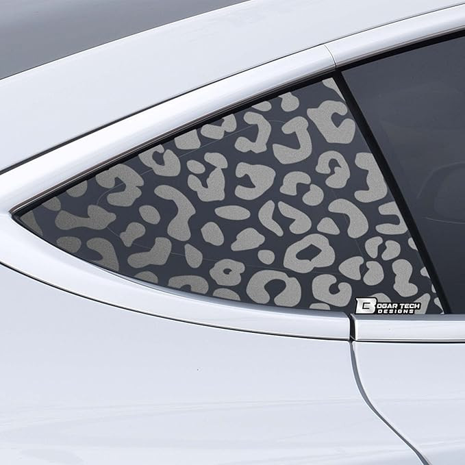 BOGAR TECH DESIGNS - Precut Animal Leopard Cheetah Print Rear Quarter Window Vinyl Decal Stickers... | Amazon (US)