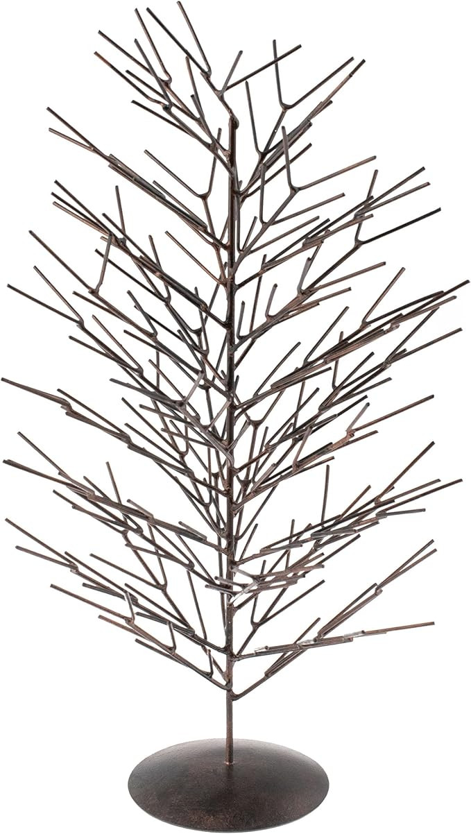 Karma, Bronze Wire Tree, Indoor Artificial Christmas Tree Tabletop Decoration, Medium | Amazon (US)