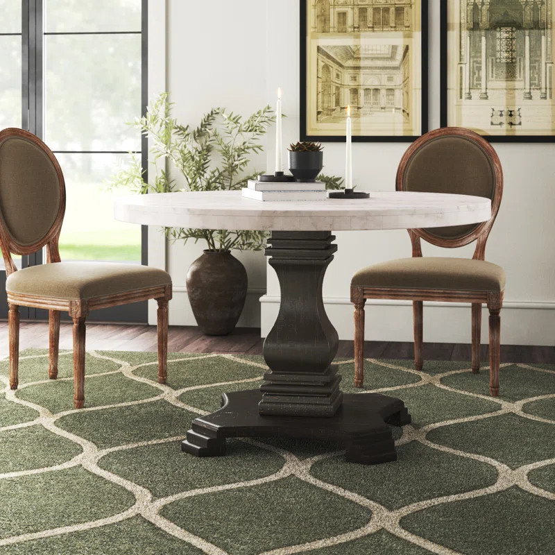 Julian Round Marble Top Dining Table | Wayfair North America