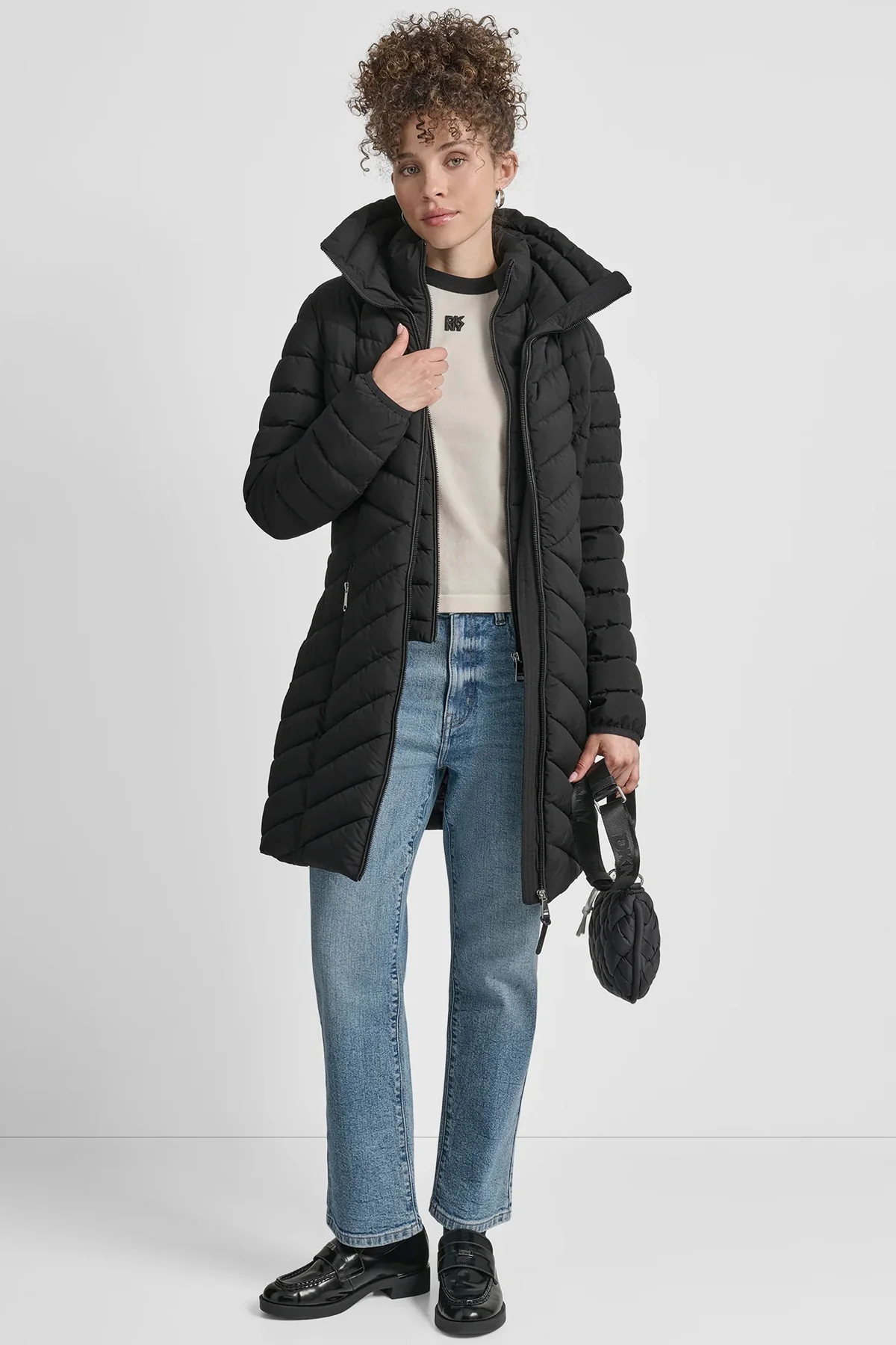 LONG PACKABLE VESTIE WALKER | DKNY