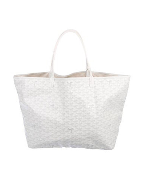 Goyard 2017 St. Louis GM w/ Pouch White | The RealReal