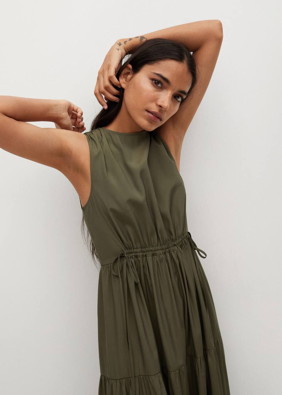 Ruffles flowy dress | MANGO (US)