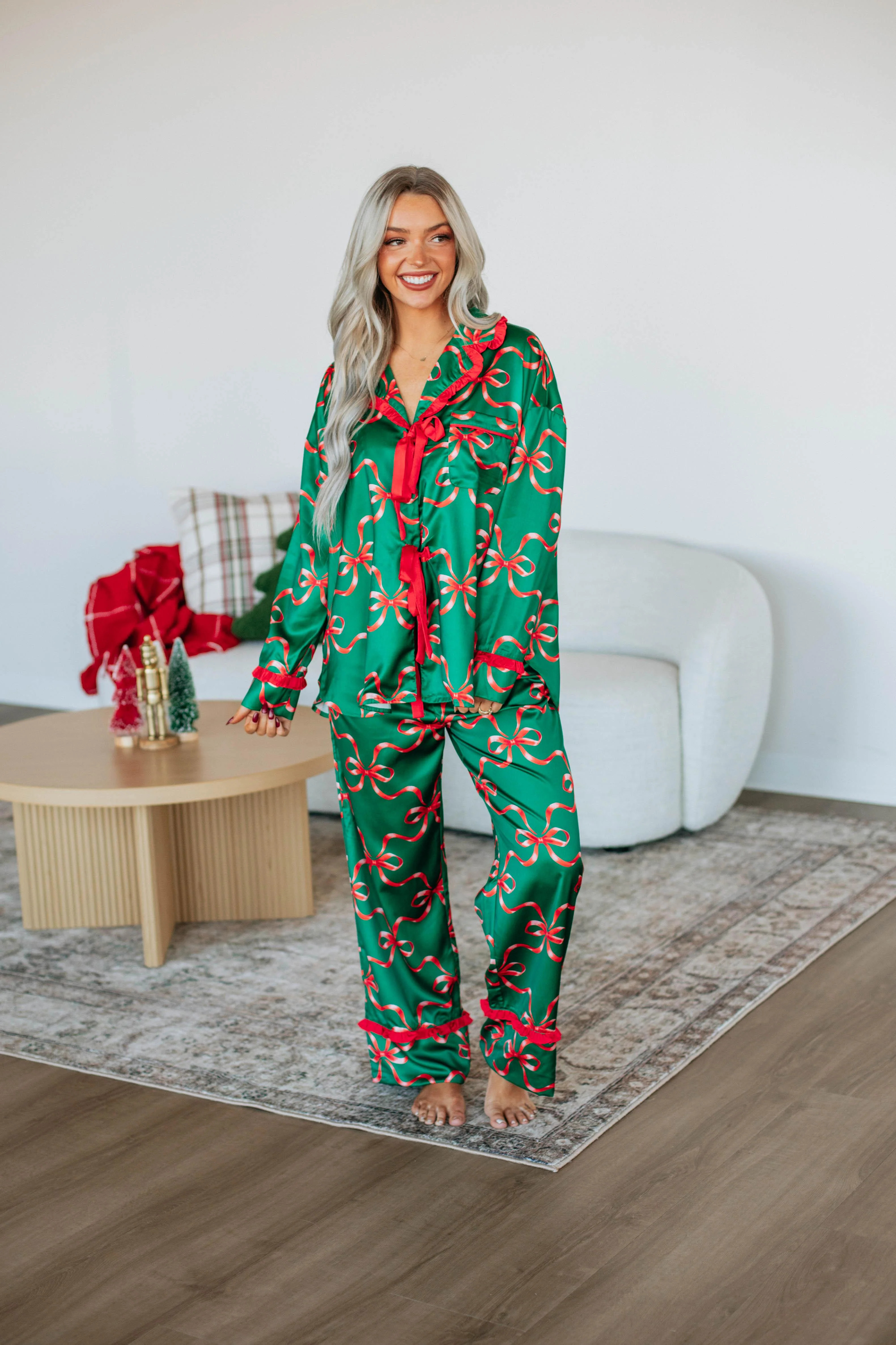 Season Of Sleigh Pajama Set | Wild Oak Boutique