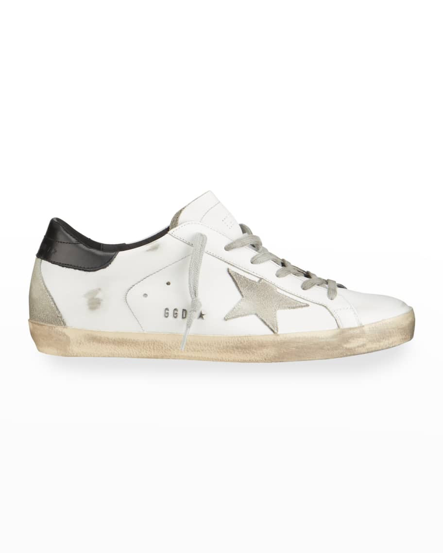 Golden Goose Superstar Mixed Leather Sneakers | Neiman Marcus