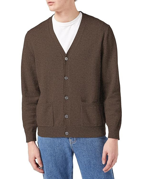 Amazon Essentials Men's Cotton Cardigan Sweater | Amazon (US)