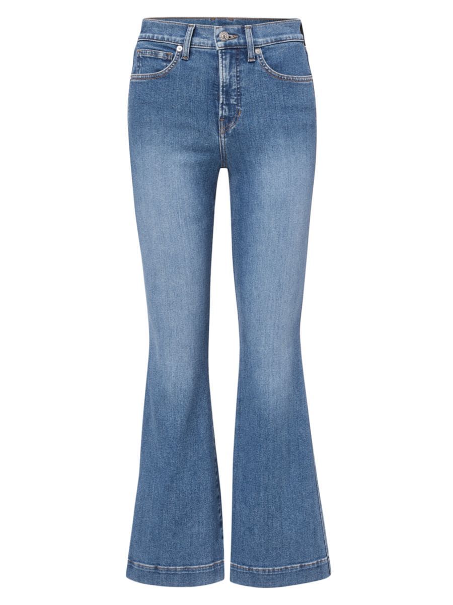 Carson Flared Ankle-Crop Jeans | Saks Fifth Avenue
