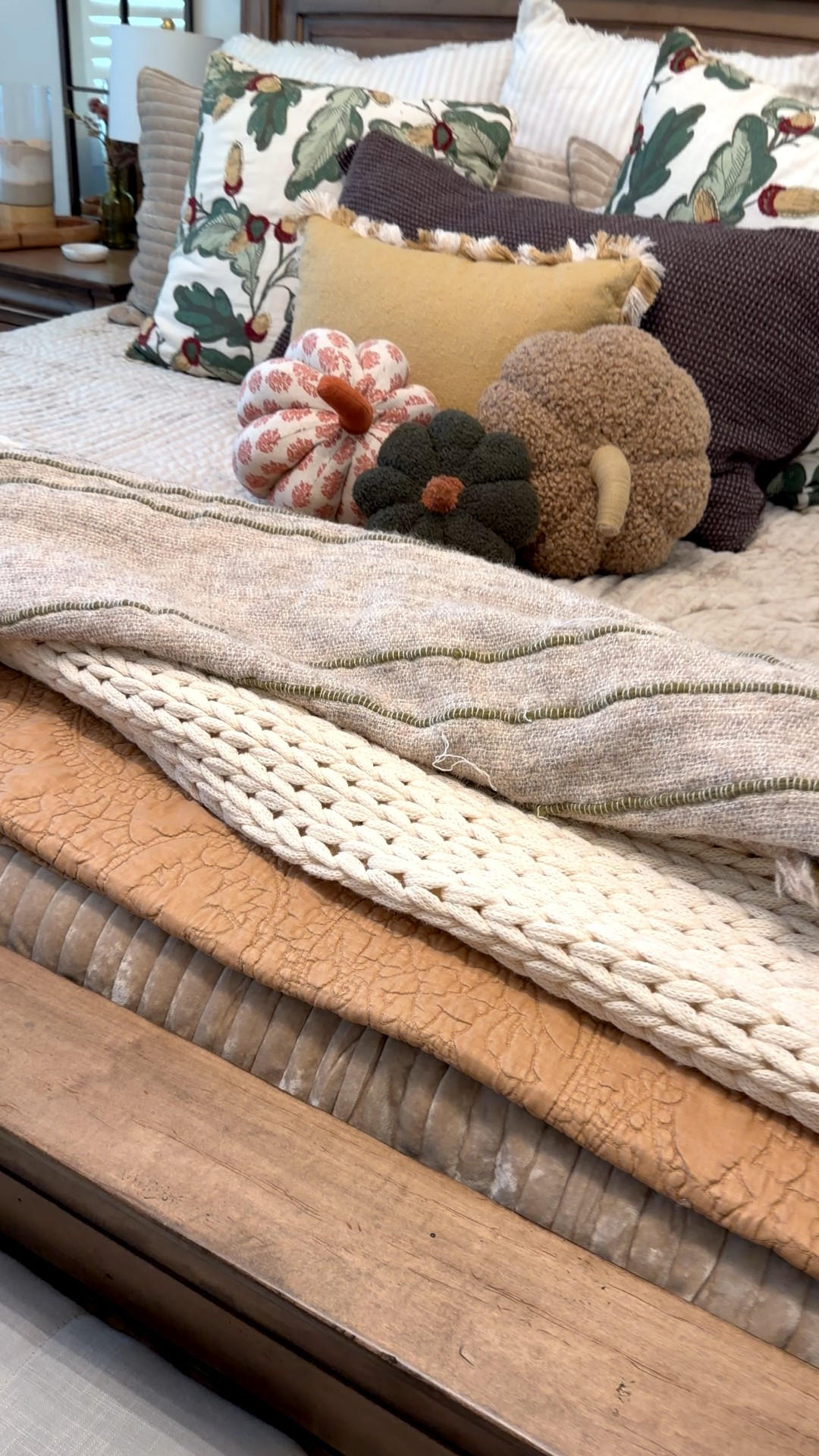 🤎🍁🤎 a little fall touches for your home 🏠 

Bedroom Fall Vibes Inspo 

#LTKSeasonal #LTKFindsUnder100 #LTKHome