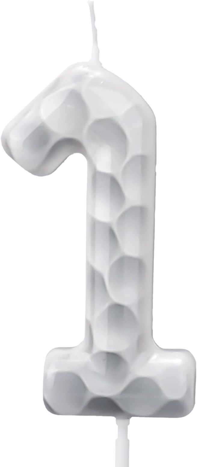 Golf Number Birthday Candles, Sports Themed Birthday Decorations Funny Cake Topper Candle for Gol... | Amazon (US)