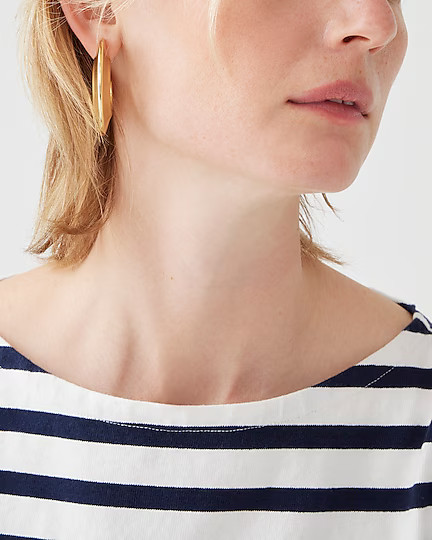 Classic mariner boatneck T-shirt in stripe | J. Crew US