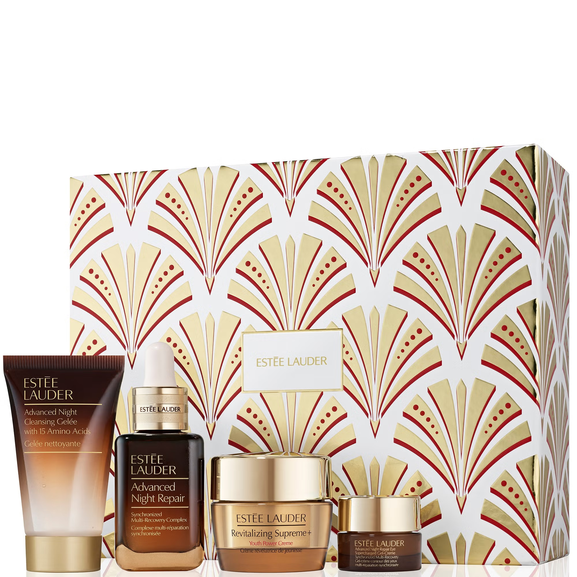 Estée Lauder Lift + Glow Advanced Night Repair 4-Piece Skincare Gift Set (Worth £147) | Look Fantastic (UK)