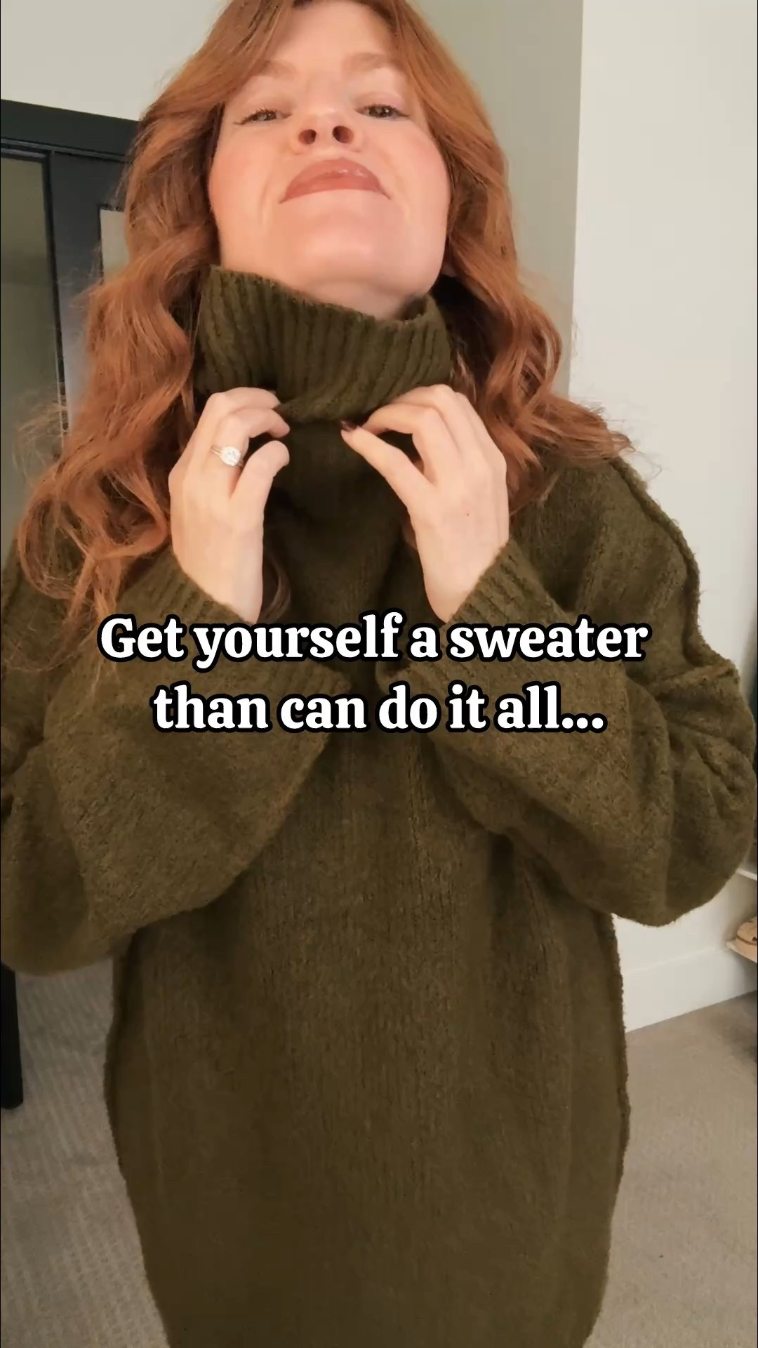 One of my favorite sweaters that can be worn different ways. Size small. 

#LTKFindsUnder50 #LTKPetite #LTKootd