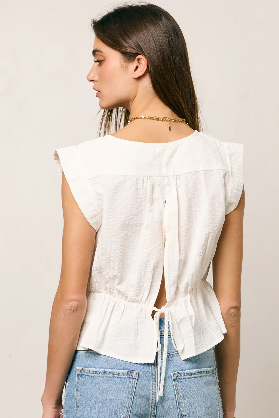 Nori Button Front Blouse | Böhme US