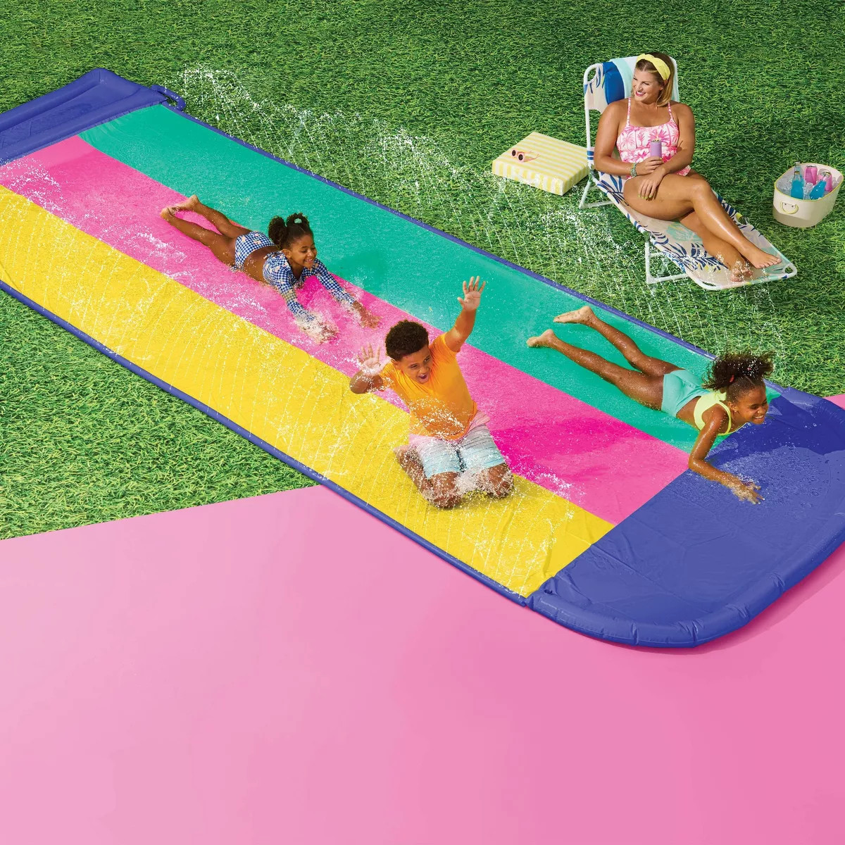 Waterslide Triple Inflatable Water Slides - Sun Squad\u2122 | Target