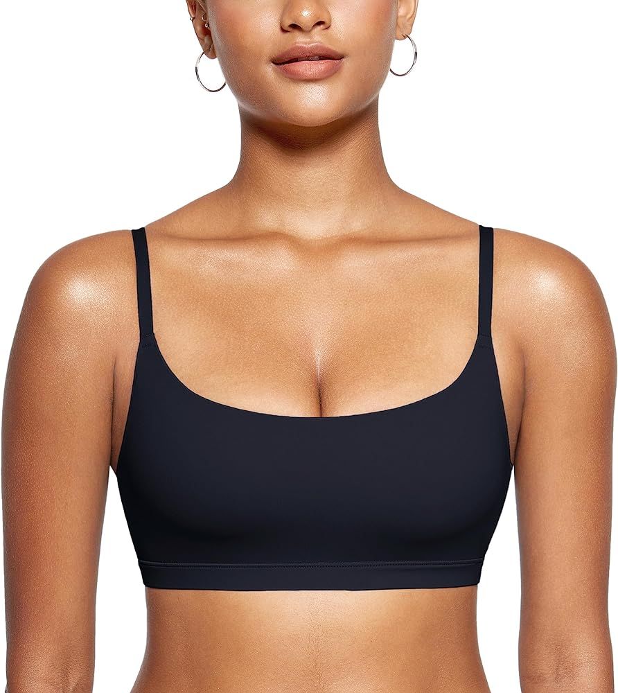Women's Inbarely Bralettes Cami Bras No Underwire Wireless Seamless Unlined Comfort Sports Bra | Amazon (US)