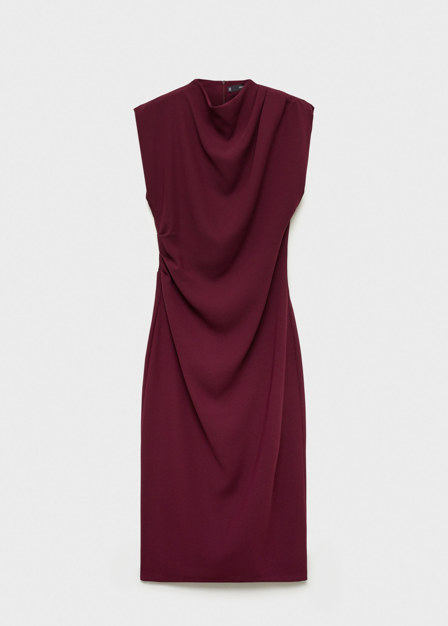 Gathered turtleneck dress | Mango (US/MX/AU)