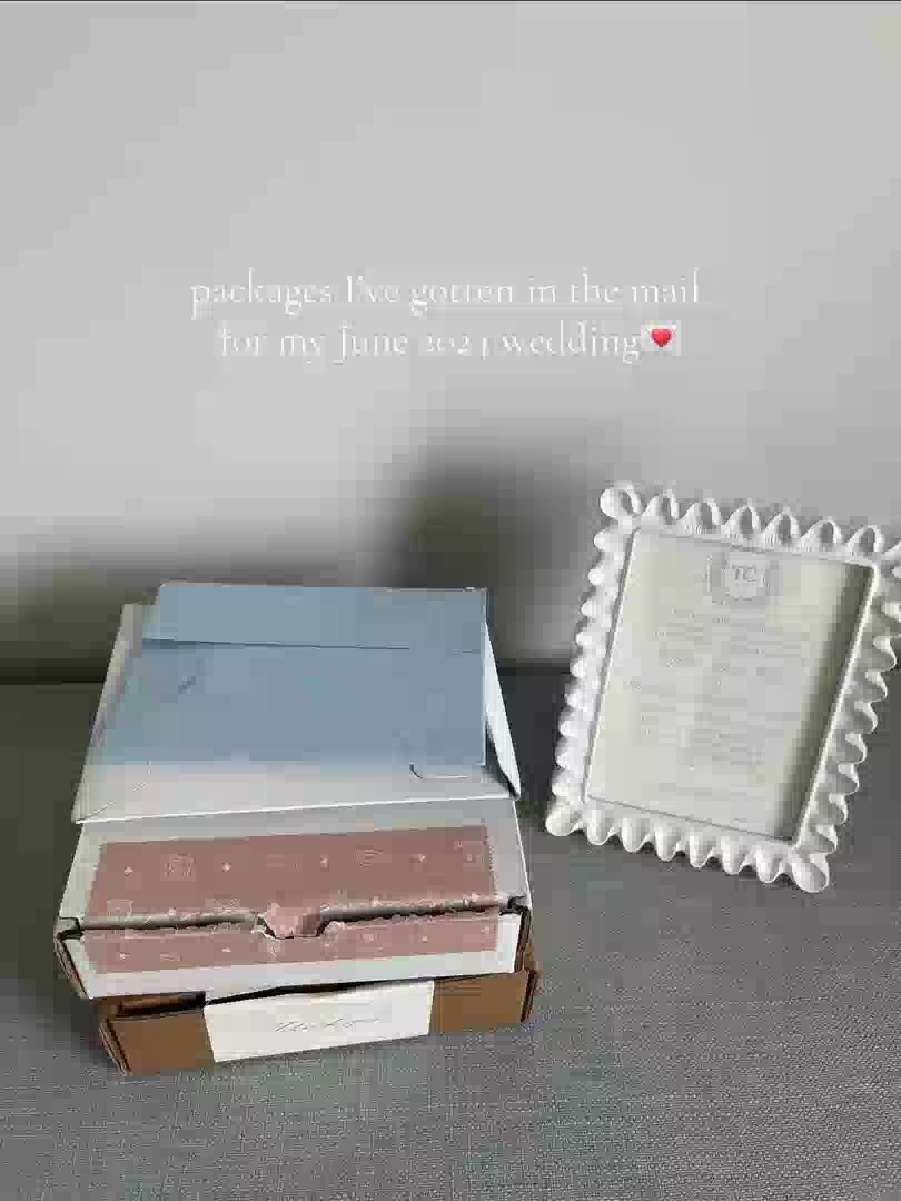 Packages I’ve gotten for my June 2024 wedding💌