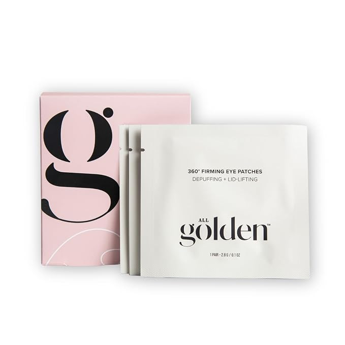 All Golden 360 Firming Eye Patches for Dark Circles, Puffiness and Fine Lines - Under Eye Treatme... | Amazon (US)