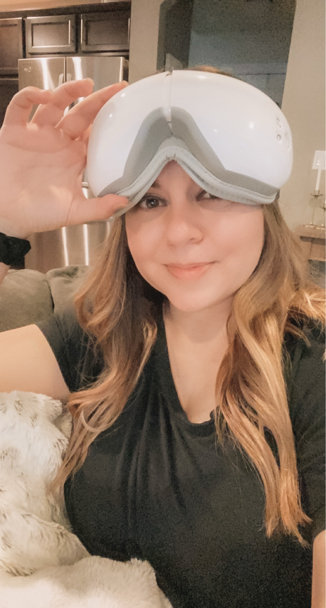If you get migraines like me, this eye massager is amazing and helps a ton! 
It also uses heat and plays very soft spa like music to help you relax. I can’t tell you how many times this has almost put me to sleep. 😴 

#eyemassager #migrainerelief 

#LTKGiftGuide #LTKSaleAlert #LTKHome