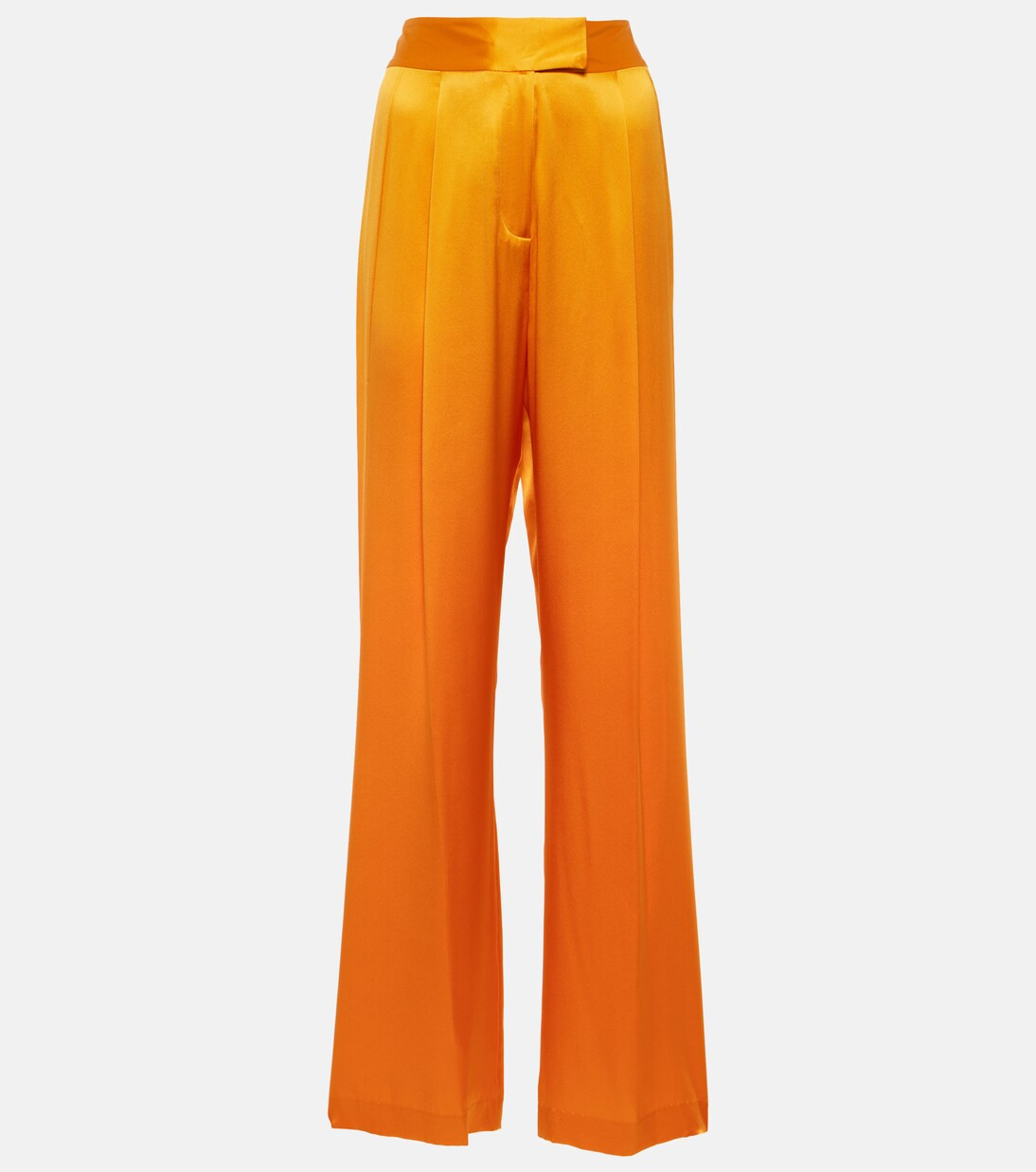 High-rise silk wide-leg pants | Mytheresa (US/CA)