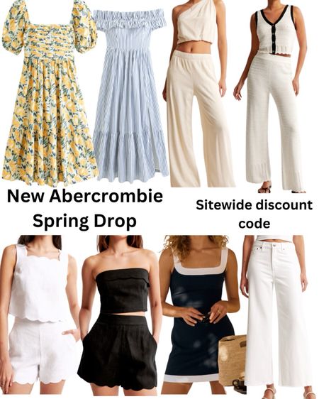 Abercrombie spring new arrivals. Use BLAMEITONDEDE or JENREED or SOMETHINGNEW for $$ off!  

Spring outfit, spring dresses, wedding guest dress, vacation outfits, summer outfits, swimsuits 


#LTKtravel #LTKsalealert #LTKSeasonal