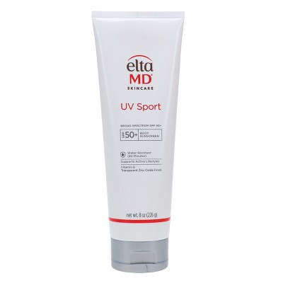EltaMD UV Sport Broad Spectrum SPF 50+ Body Sunscreen 8 oz | Target