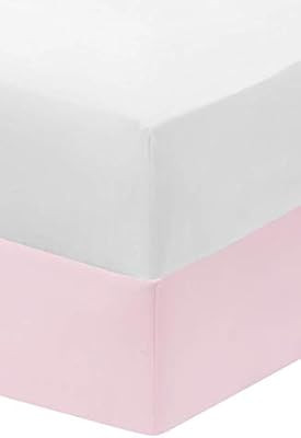 Everyday Kids 2-Pack Fitted Crib Sheets, 100% Soft Microfiber, Breathable and Hypoallergenic Baby... | Amazon (US)