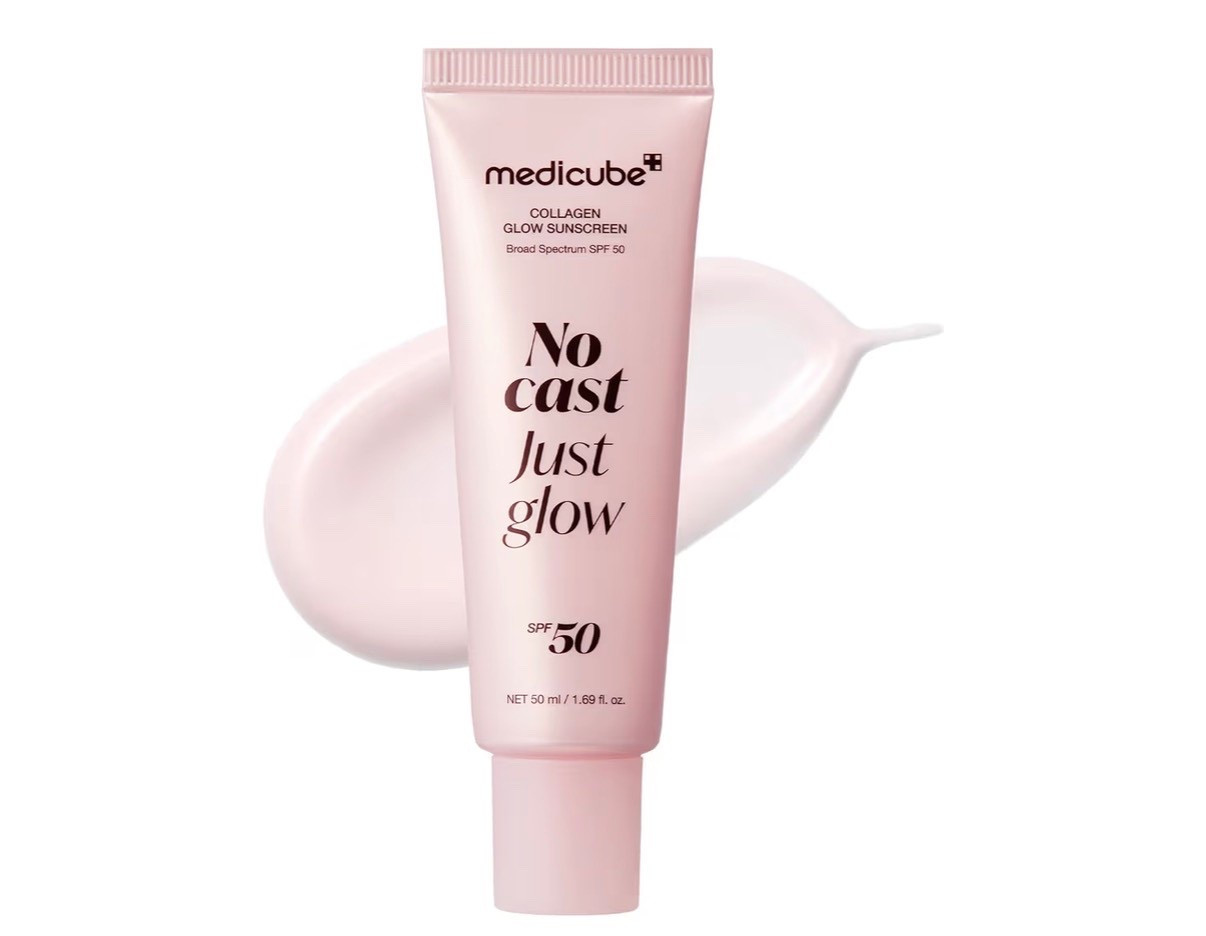 medicube No Cast Just Glow Collagen Sunscreen | SPF 50 Broad Spectrum Face Sunscreen | Lightweight, Non-Sticky, Hydrating Formula | Peptide, Cica for Soothing & Glow | Korean Skincare

#LTKBeauty #LTKgrwm