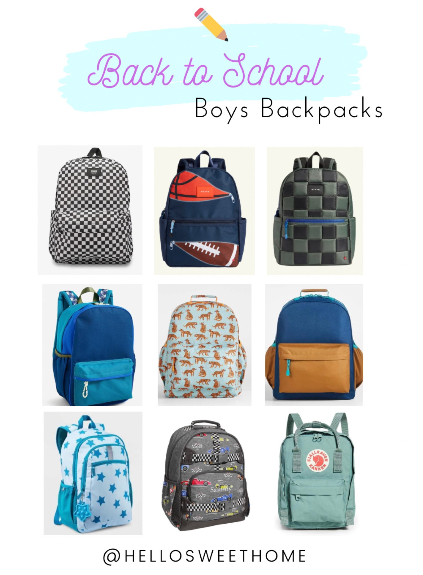 Boys Backpacks 

#LTKkids #LTKBacktoSchool #LTKSeasonal