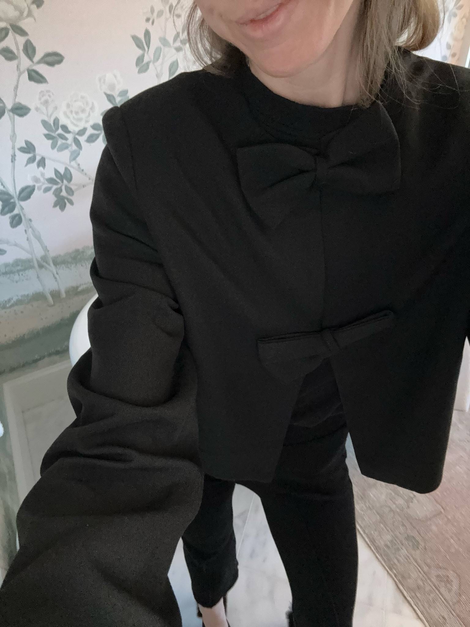 Chic under $100 bow jacket! 