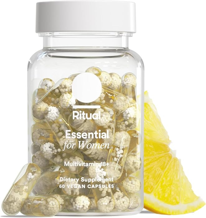 Ritual Multivitamin for Women 18+ with Vitamin D3 for Immune Support*, Vegan Omega 3 DHA, B12, Ir... | Amazon (US)