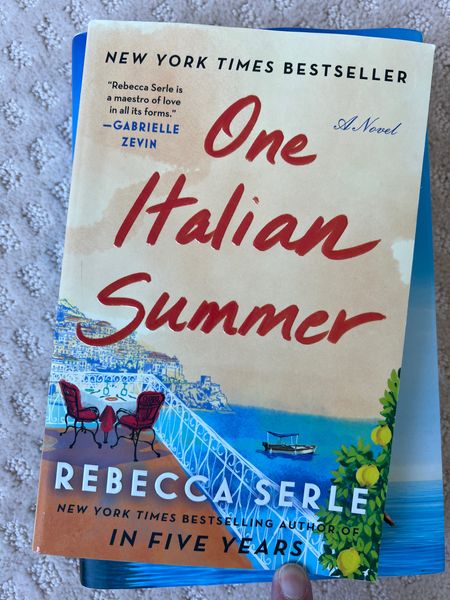 Read this great summer novel in one day! Set in Positano Italy, this story of a daughter who has just lost her Mom and goes on the trip of a lifetime alone is a tear jerker. I actually learned a few things reading it! Pool bag, beach reads, summer reads. 

#LTKGiftGuide #LTKSeasonal #LTKxWalmart