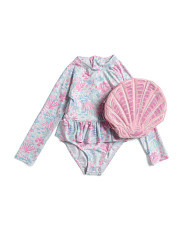 Toddler Girls Paddlesuit With Backpack | TJ Maxx