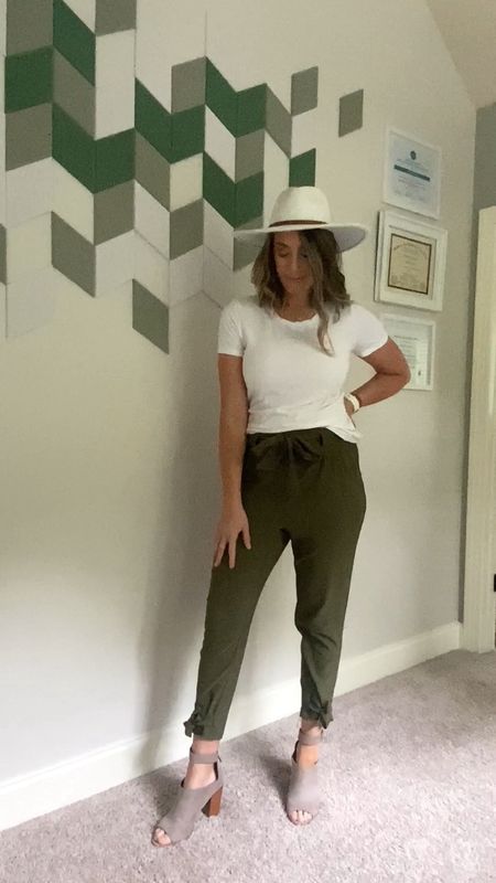 Style these green pants with me! What a great Amazon fashion find and perfect for the season! From casual outfit ideas to business casual work wear looks, look your best without breaking the bank.

#LTKSeasonal #LTKstyletip #LTKfindsunder50