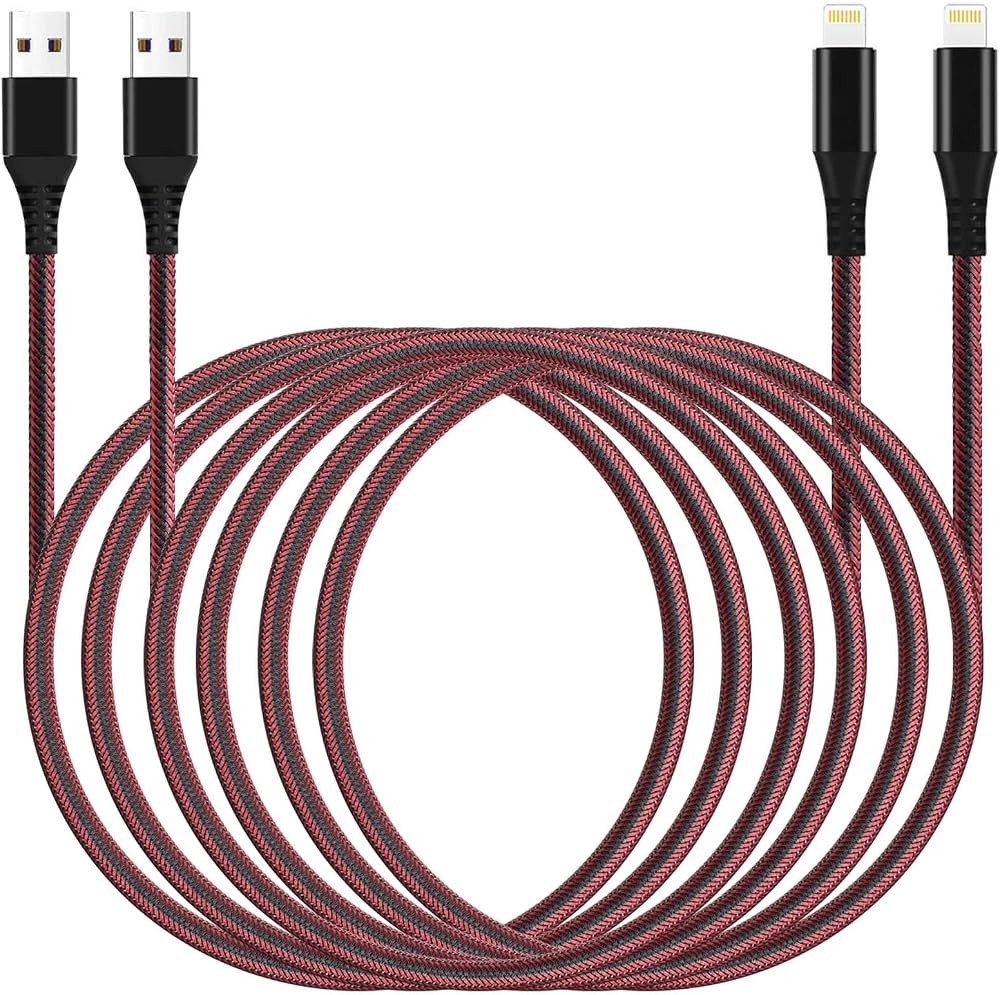 Long iPhone Charger Cable 10 Ft Lightning for Apple Charging Cord 10ft for iPhone 14/13/12/11 Pro... | Amazon (US)