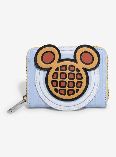 Loungefly Disney Mickey Mouse Waffle Scented Small Zip Wallet - BoxLunch Exclusive | BoxLunch