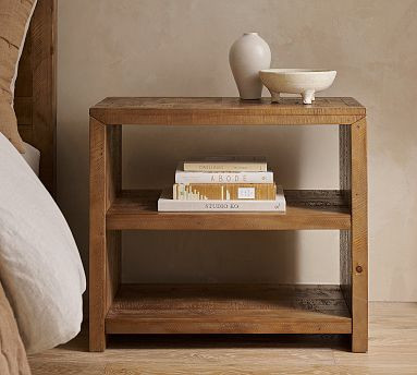 Reclaimed Parquet Nightstand (30") | Pottery Barn (US)