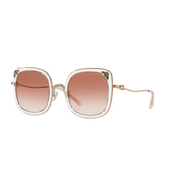 Coach HC7101B 53mm Female Square Sunglasses | Target
