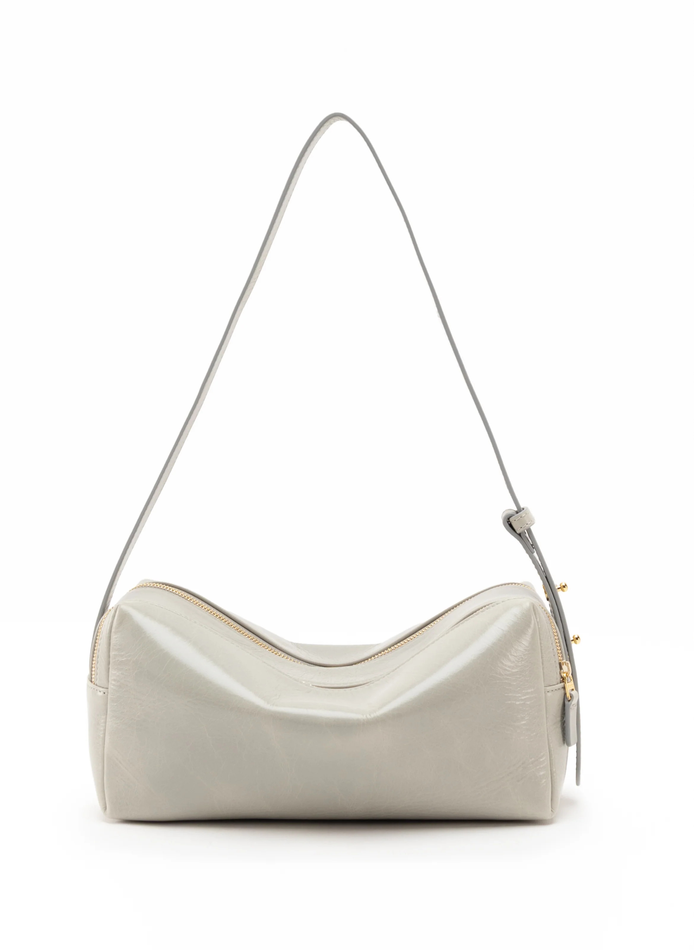 Trousse Vintage Leather Cemento - Handbags for Women - Elleme | Elleme