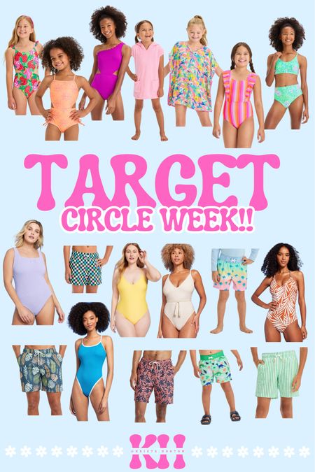 Target circle week deals!! 30% off all swim!!!

#LTKkids #LTKswim #LTKxTarget