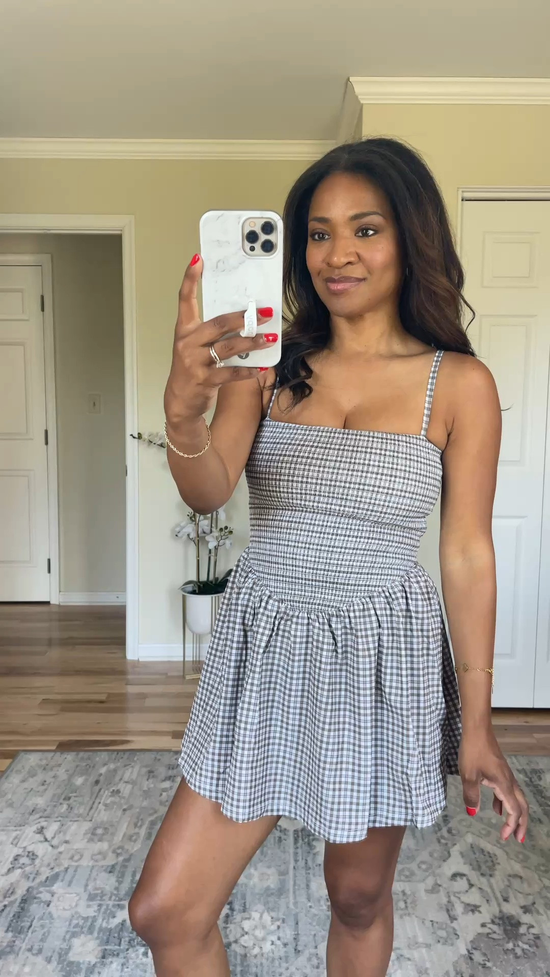 Wearing a small in this. Does run snug if you have a larger cup size so I recommend sizing up one if that’s your case!

#LTKootd #LTKgrwm #LTKOver40